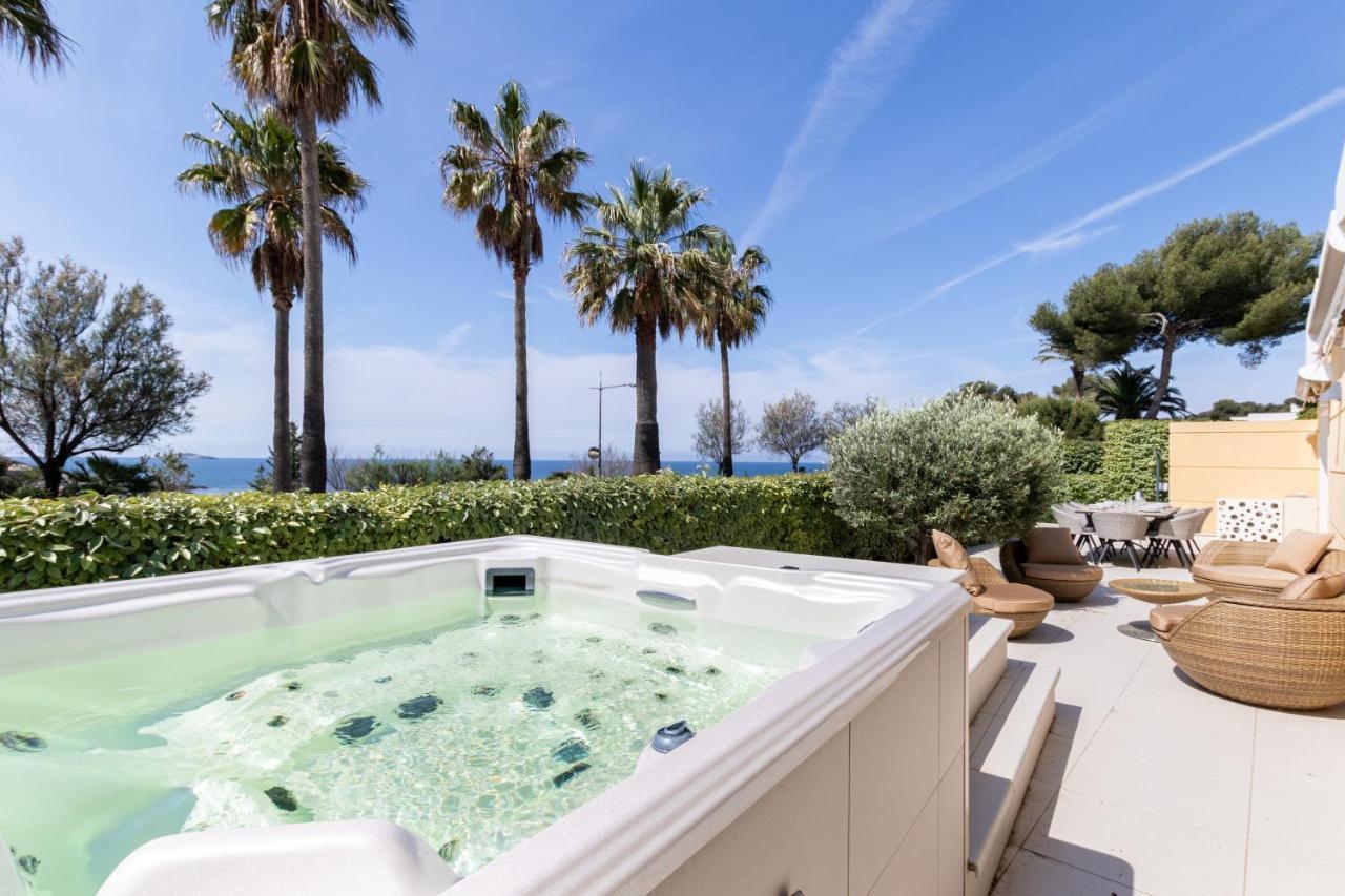 Le Palm Beach Санари-сюр-Мер Екстериор снимка